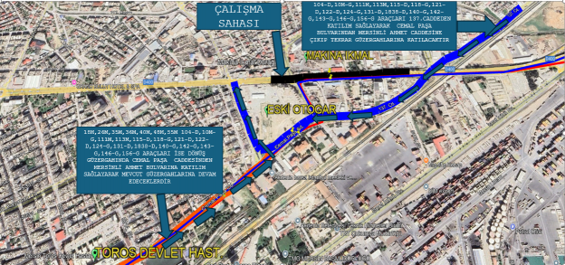 MAKİNE İKMAL KAVŞAĞI GMK BULVARI ASFALT YENİLEME ÇALIŞMASI