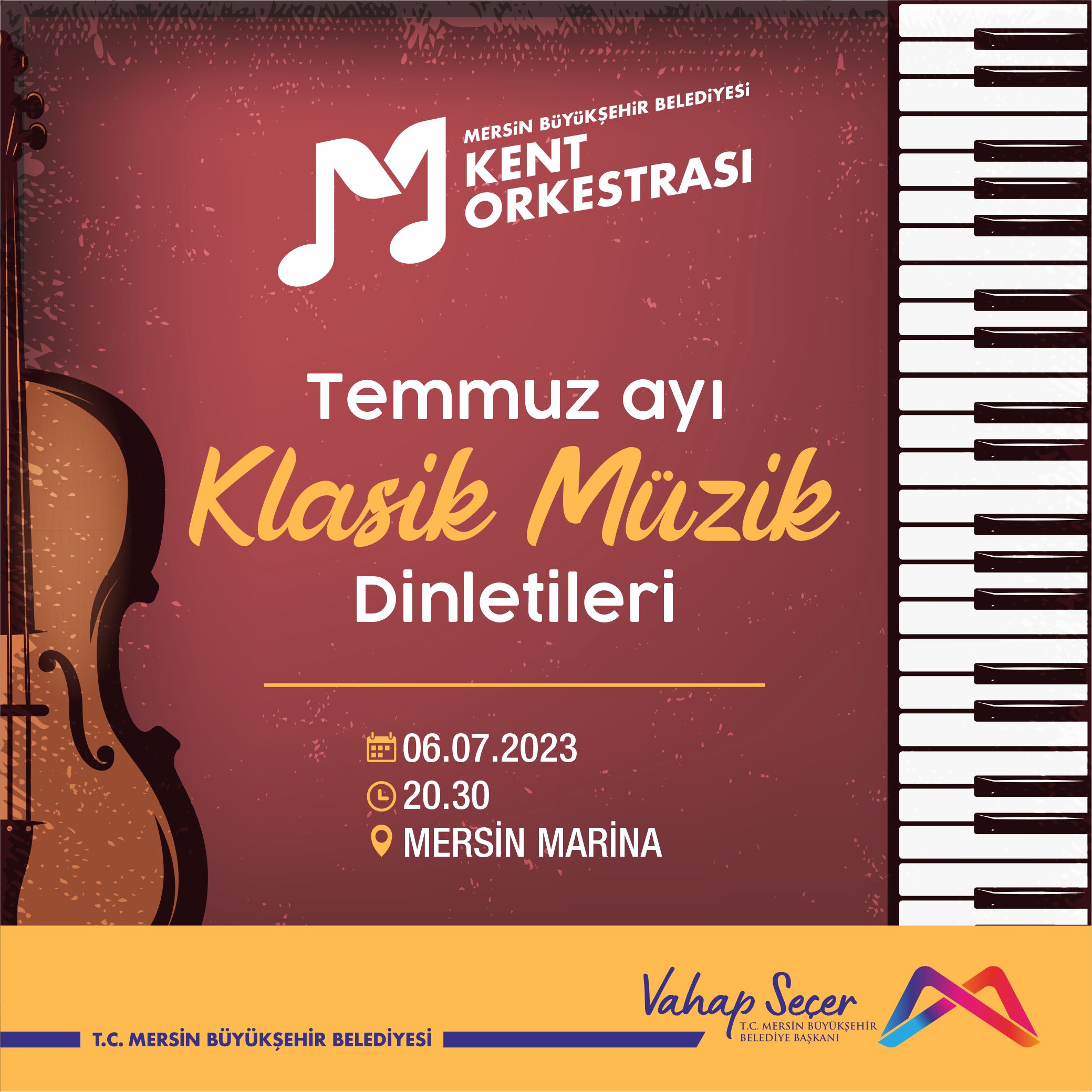 MBB Temmuz Ayı Klasik Müzik Dinletileri'nde buluşalım.