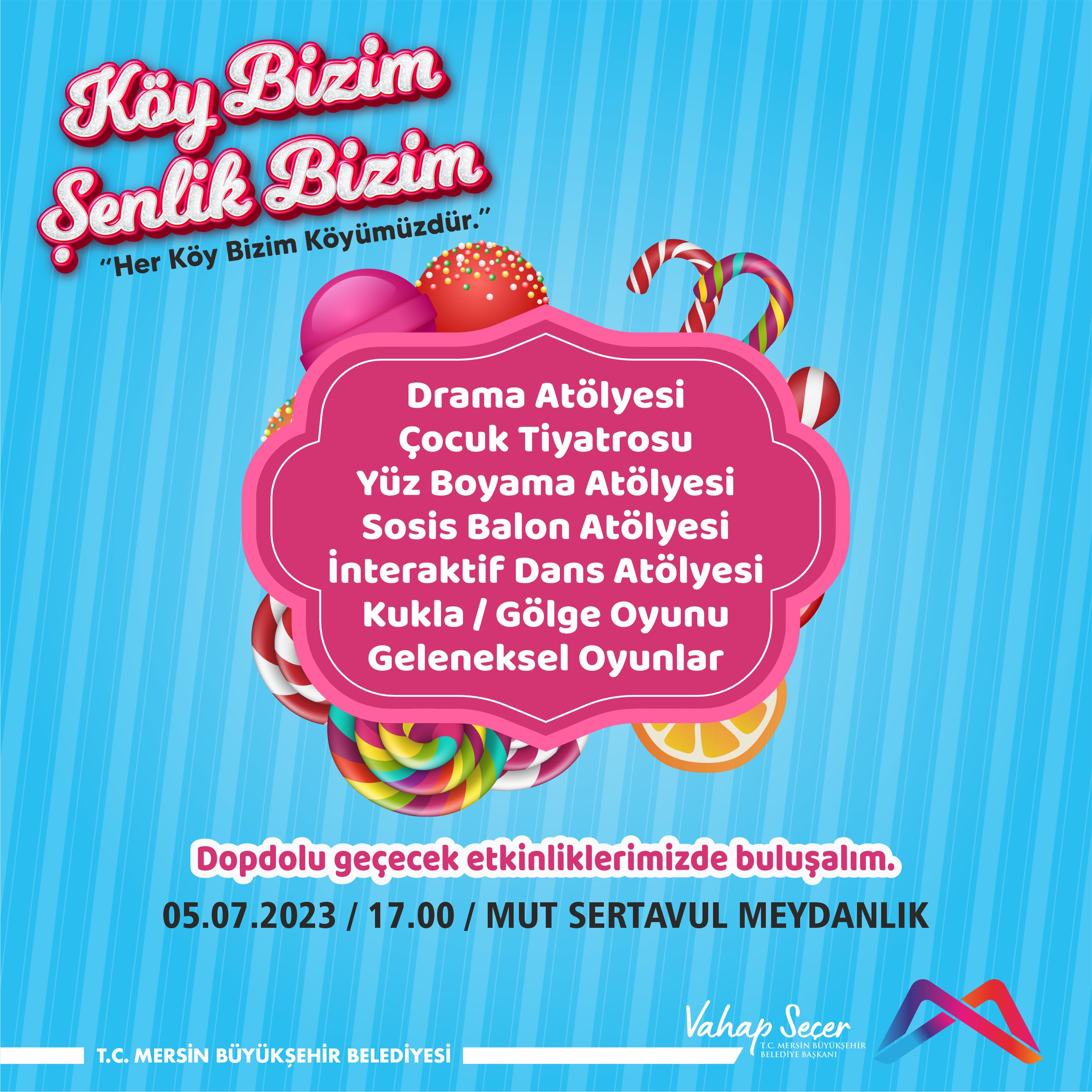 Köy Bizim Şenlik Bizim  Etkinlikleri - Mut Sertavul Meydanlık