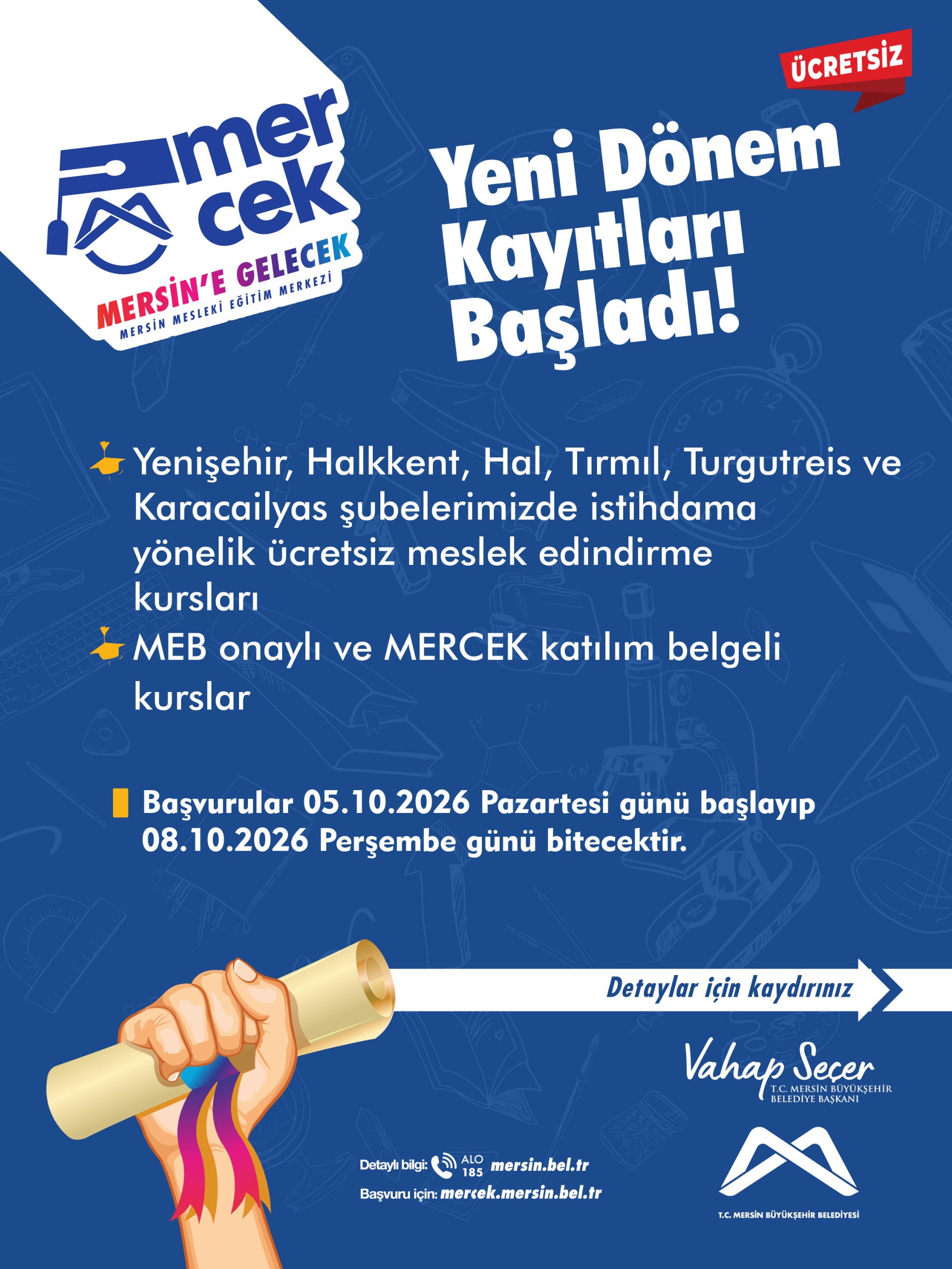 MERCEK Yeni Dönem Kayıtları Başladı!