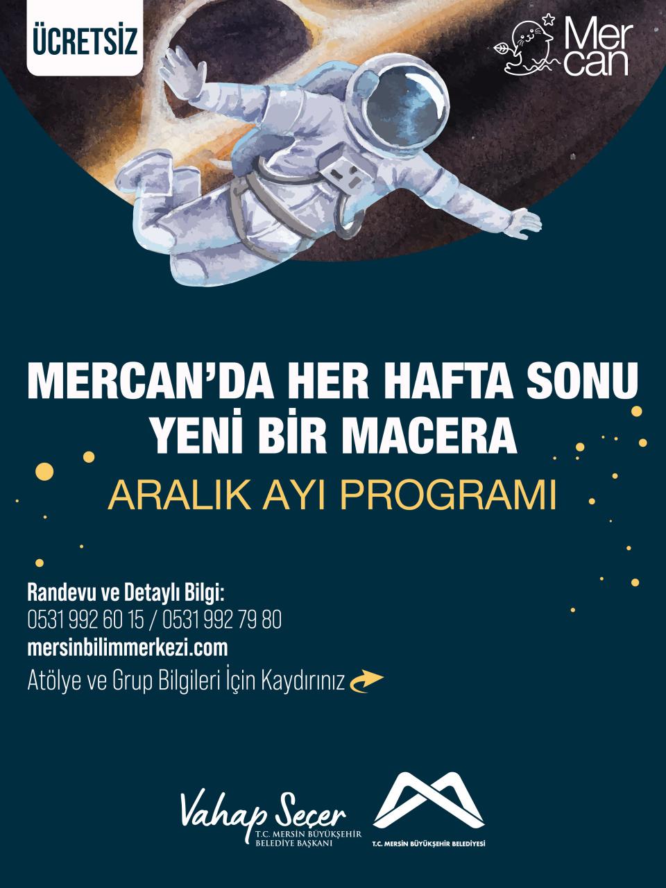 MERCAN Aralık Ayı Programı