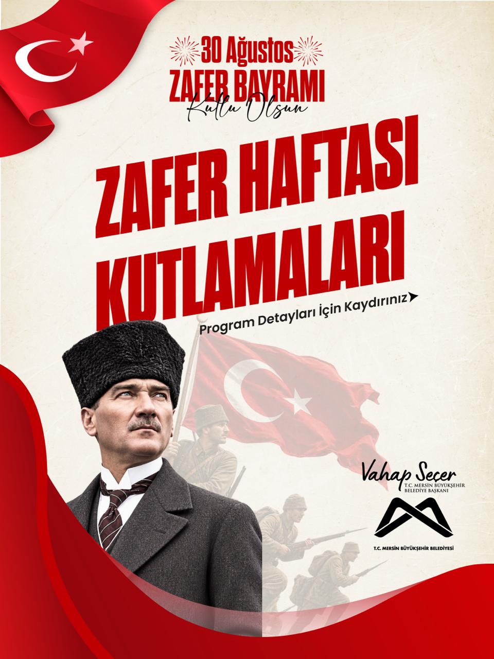 30 Ağustos Zafer Bayramı kapsamında düzenlenecek 