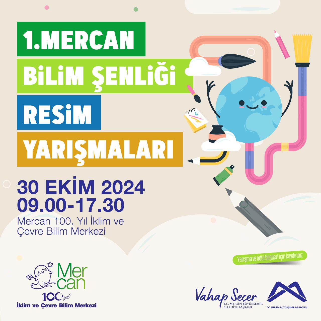 1. Mercan Bilim Şenliği Resim Yarışmaları