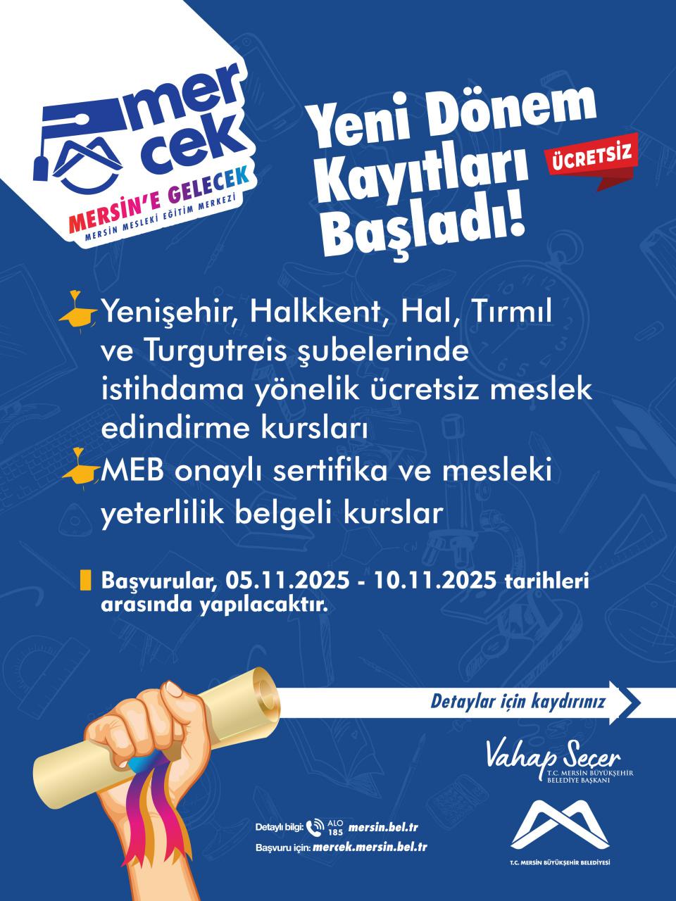 MERCEK Yeni Dönem Kayıtları Başladı!