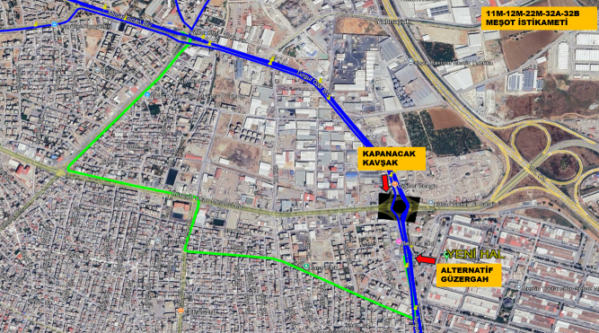 HAL KATLI KAVŞAK ÇALIŞMASI