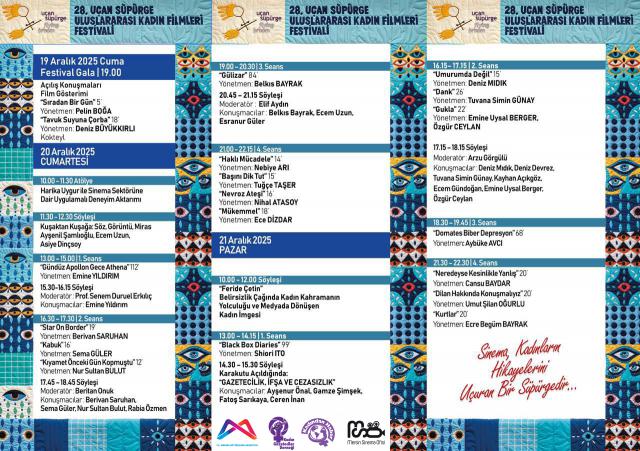 28. Uçan Süpürge Uluslararası Kadın Filmleri Festivali Mersin Gösterimi Program Detayı