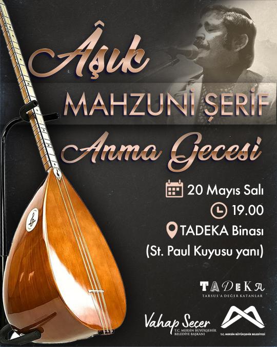 Âşık Mahzuni Şerif Anma Gecesi