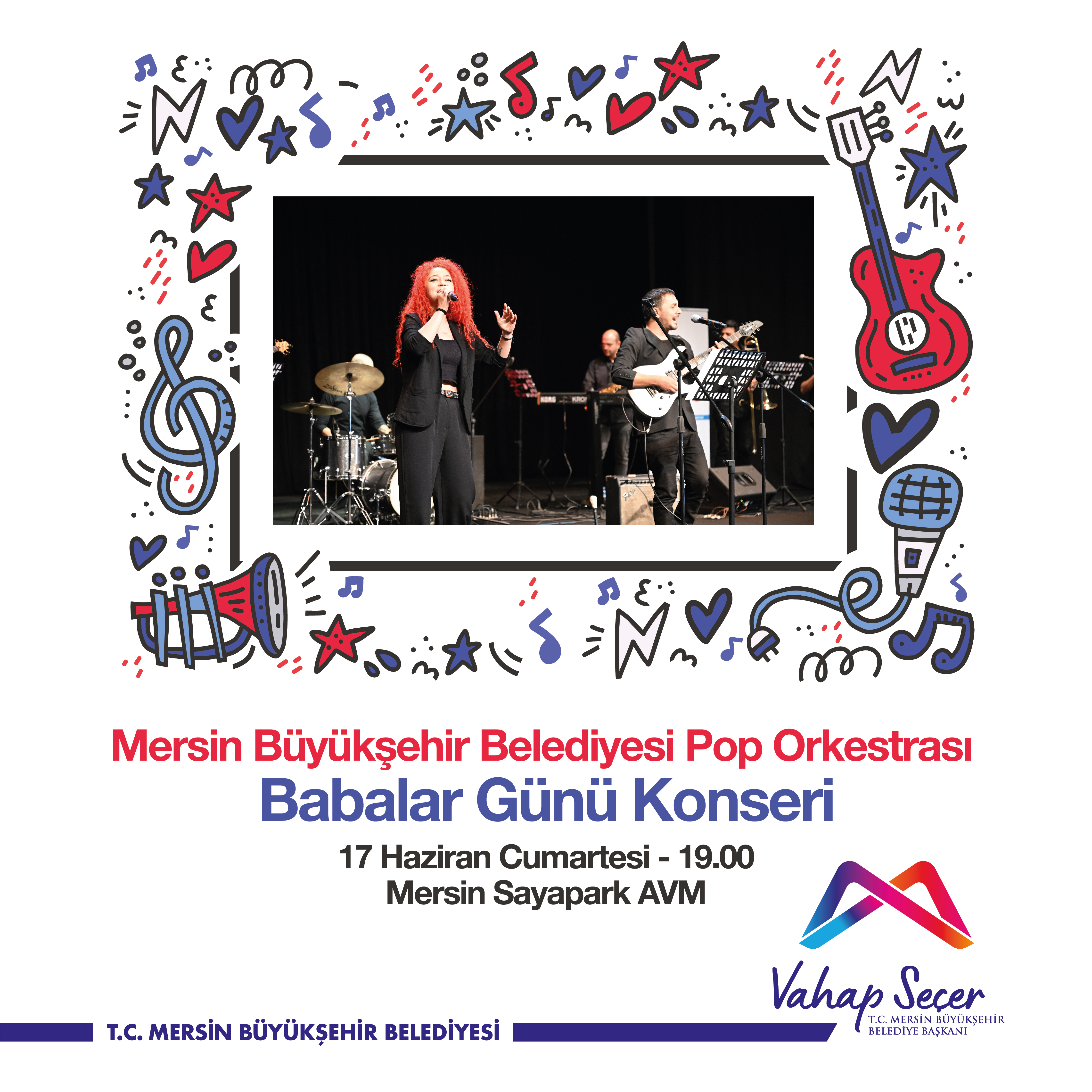 Babalar Günü'ne Özel Pop Konserimize davetlisiniz!