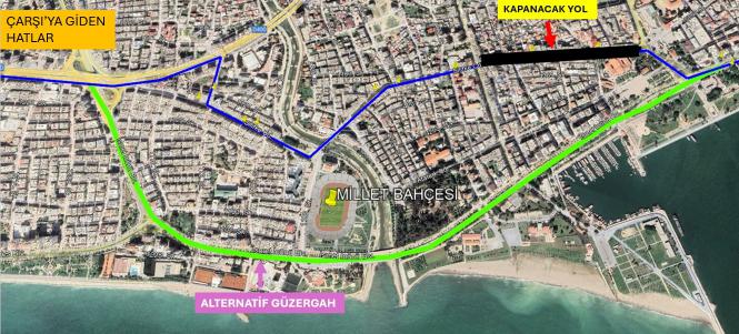 SİLİFKE CADDESİ YOL KAPAMA