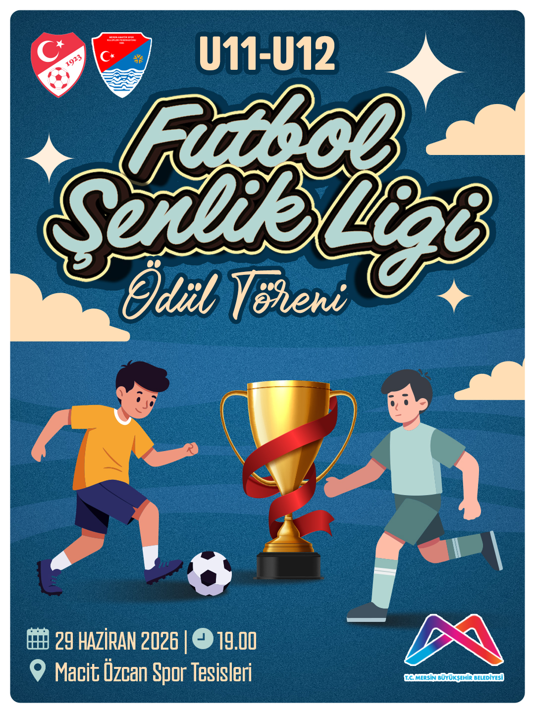 U11 - U12 Futbol Şenlik Ligi Ödül Töreni