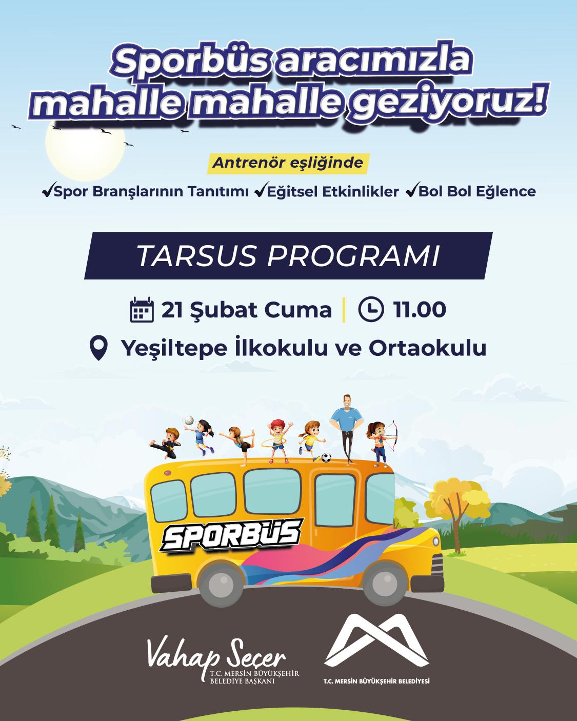 Sporbüs aracımızla mahalle mahalle geziyoruz!