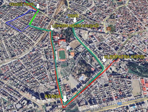 Tarsus Şehir İçi ve Kırsal Bölgelerde Geçici Güzergâh Değişikliği Duyurusu