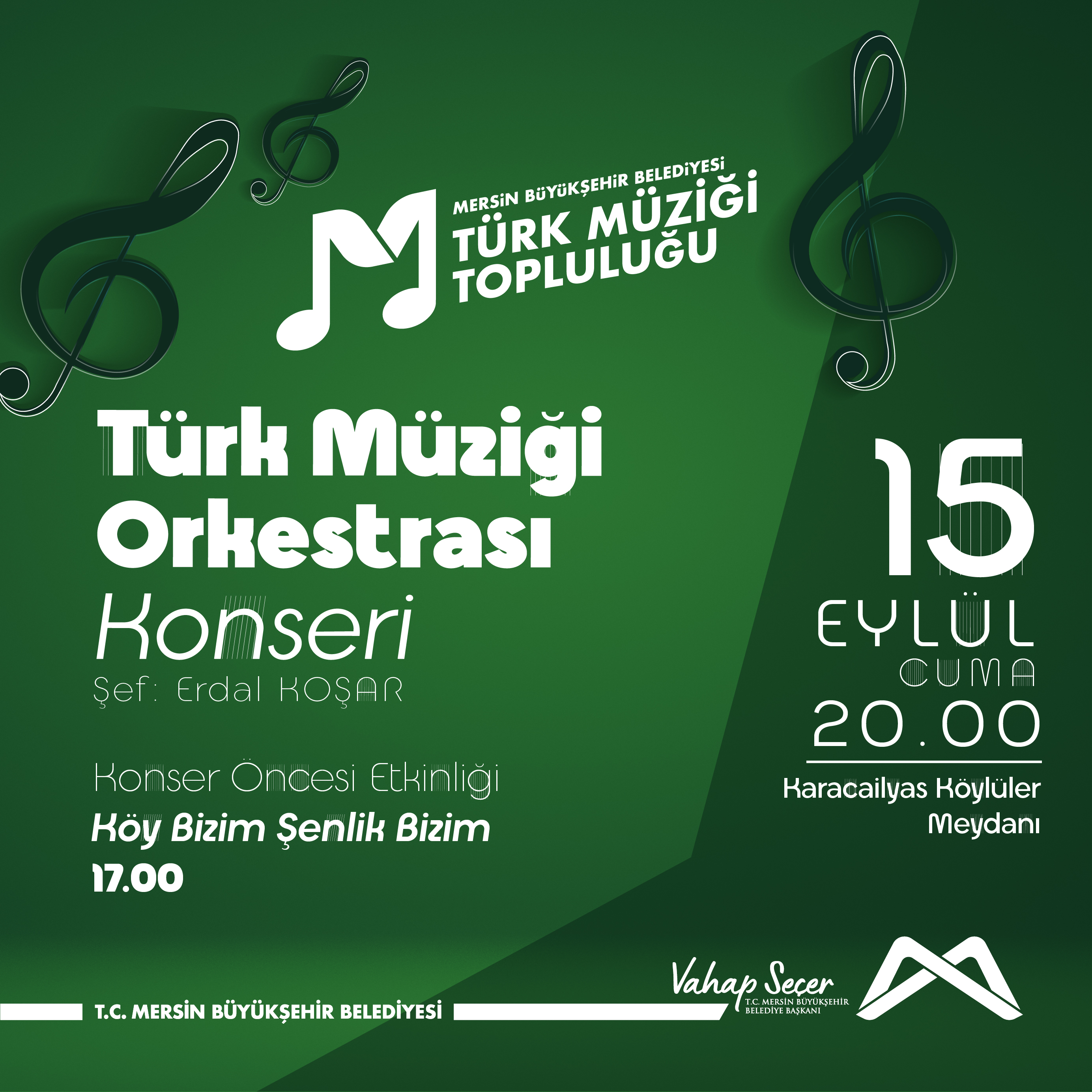 Türk Müziği Orkestrası Konseri'nde buluşalım!