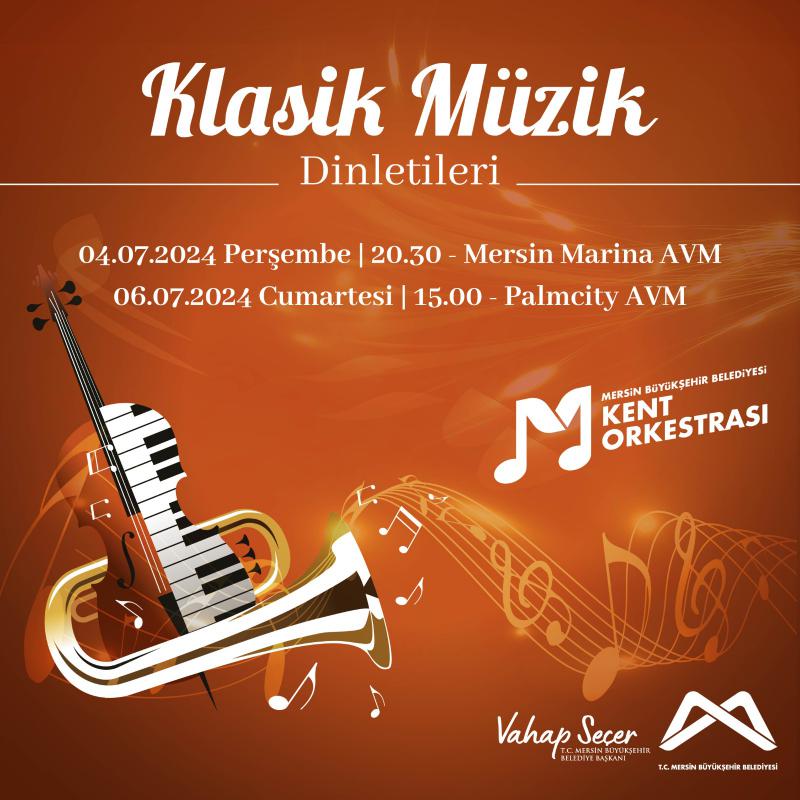 Kent Orkestrası Klasik Müzik Dinletilerinde buluşalım