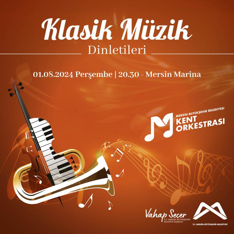 Kent Orkestrası Klasik Müzik Dinletilerinde buluşalım.