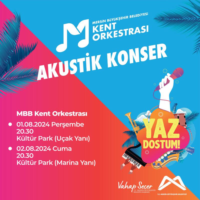 Kent Orkestrası Akustik Konseri'nde buluşalım.