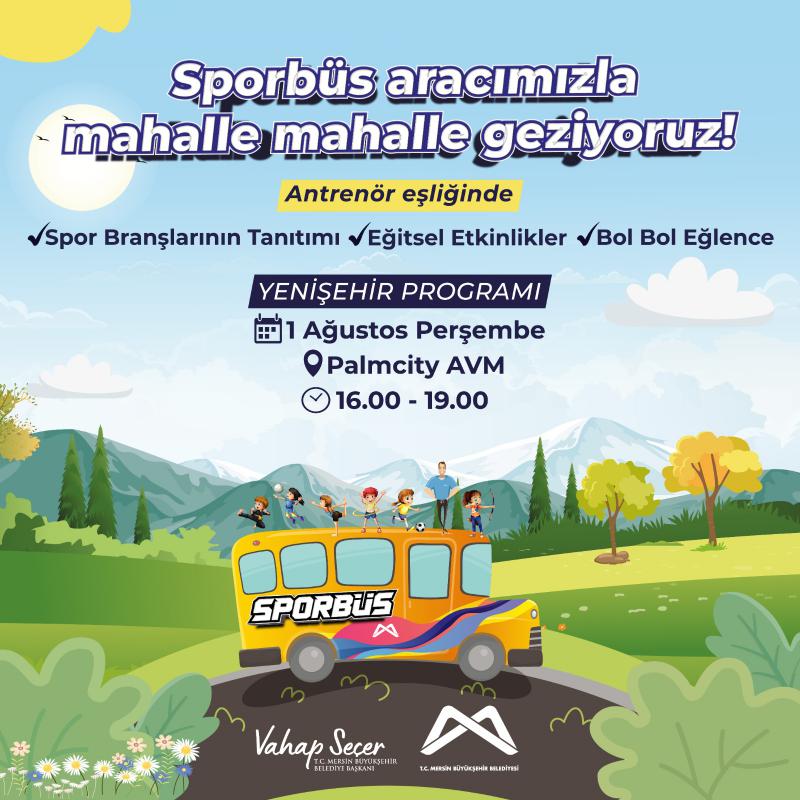 Sporbüs aracımızla mahalle mahalle geziyoruz!