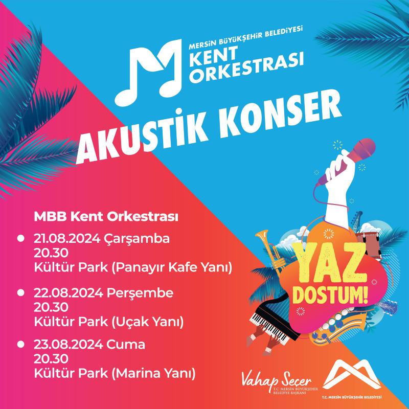 Kent Orkestrası Akustik Konseri'nde buluşalım.