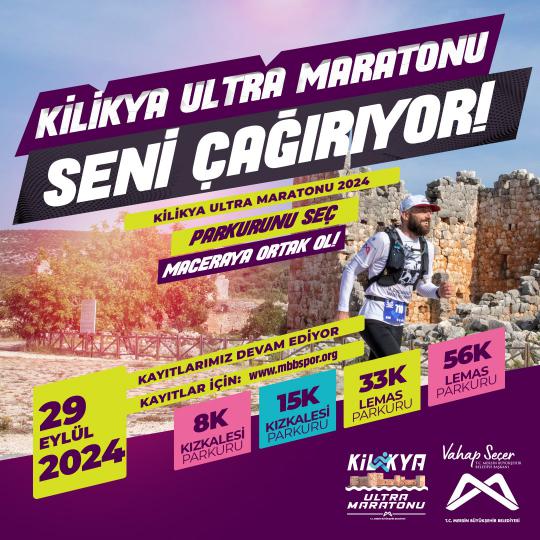 Kilikya Ultra Maratonu seni çağırıyor! 