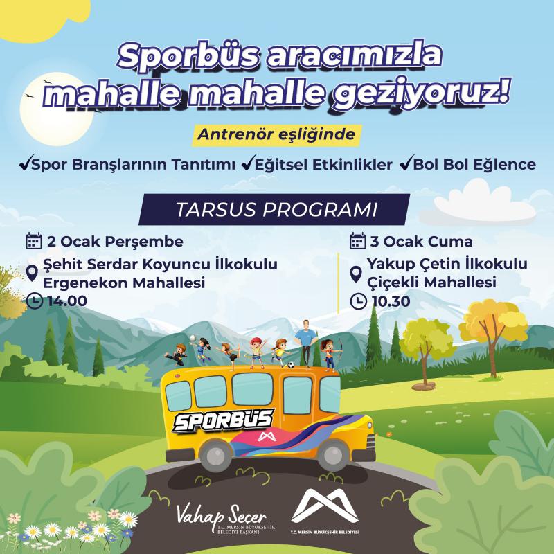 Sporbüs aracımızla mahalle mahalle geziyoruz!