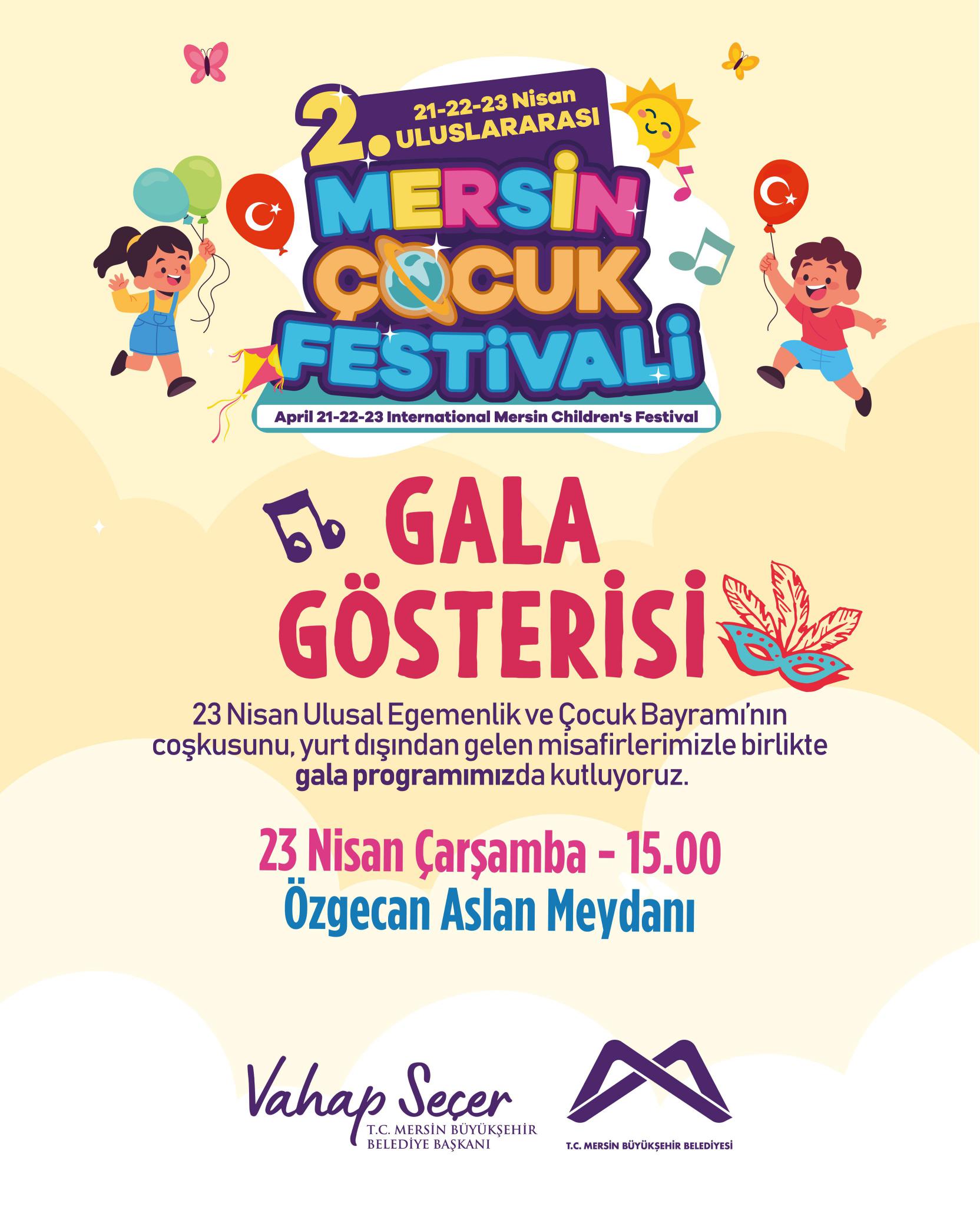 2. Uluslararası Mersin Çocuk Festivali Gala Gösterisi