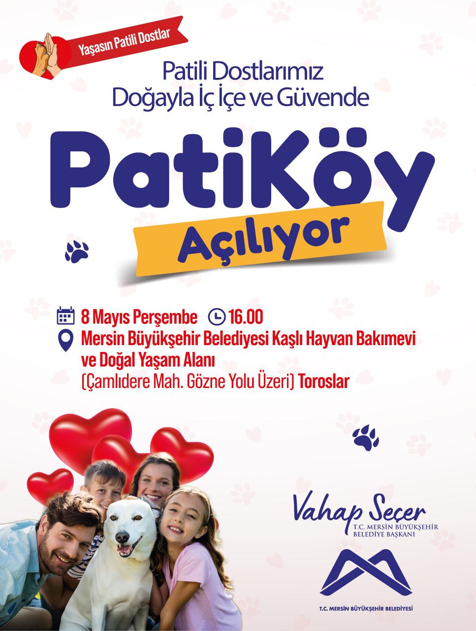 Patili dostlarımız için Patiköy açılıyor!