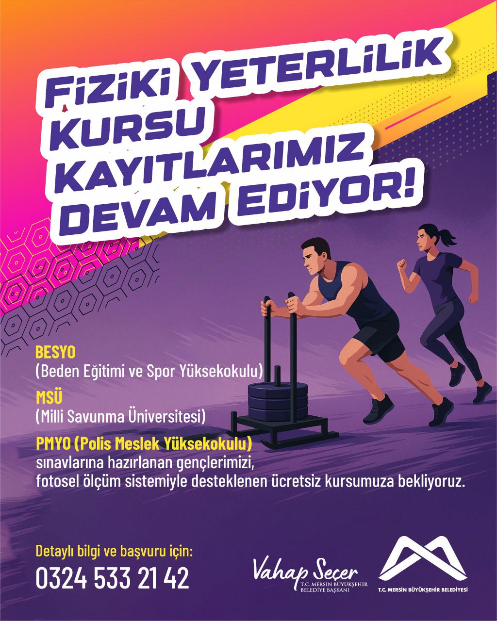 Fiziki Yeterlilik Kursu kayıtlarımız devam ediyor!