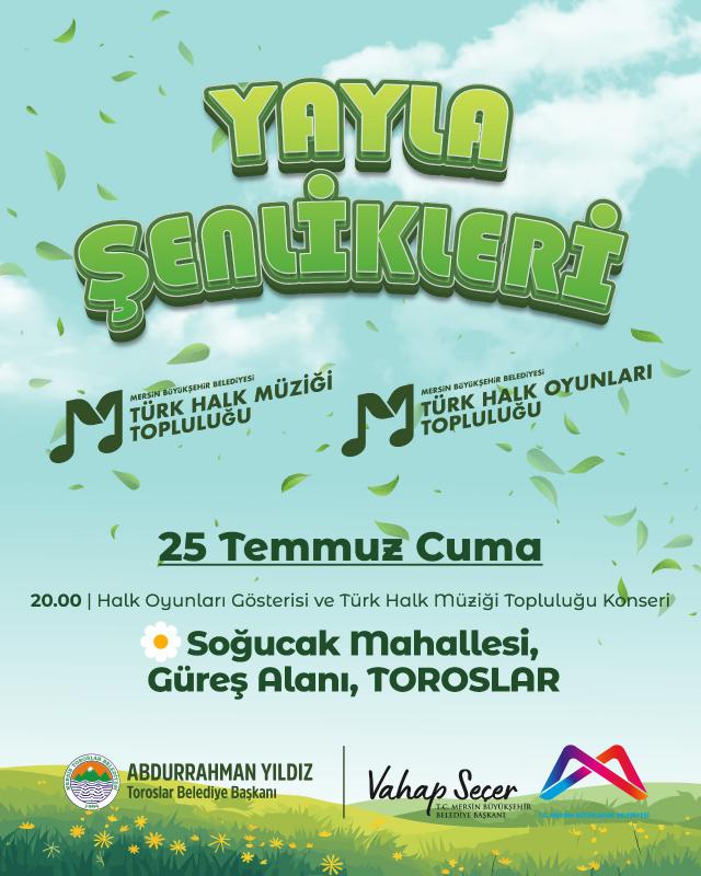 Yayla Şenlikleri’nde buluşalım! 