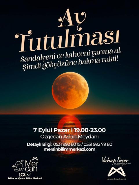 Sandalyeni ve kahveni yanına al, ay tutulmasını birlikte izleyelim!