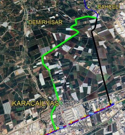 Akdeniz ilçesi, Kürkçü Mahallesi, YOL KAPAMA