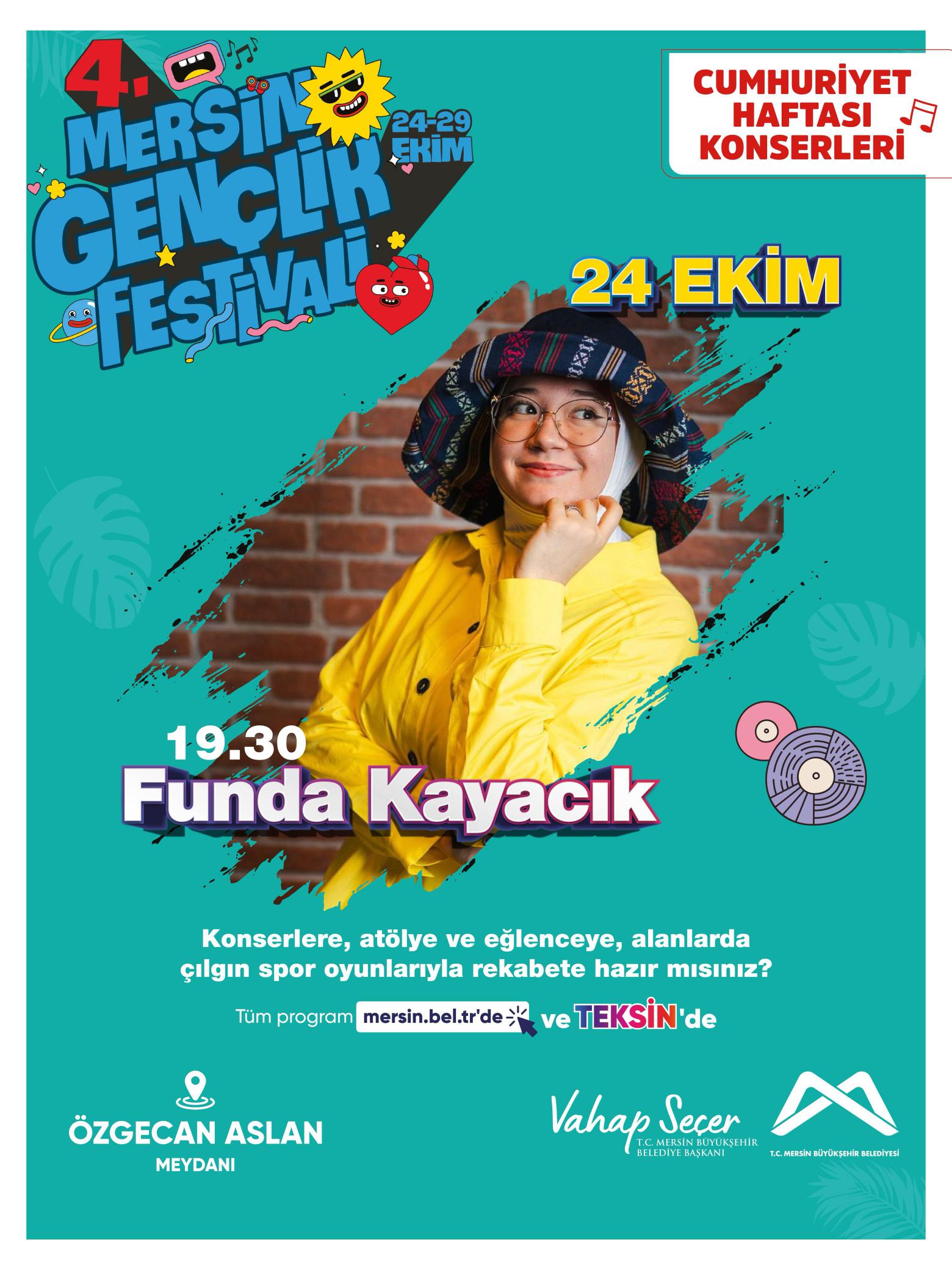 4. Mersin Gençlik Festivali Funda Kayacık