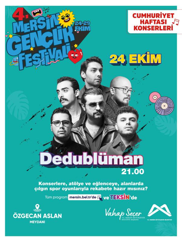 4. Mersin Gençlik Festivali Dedublüman