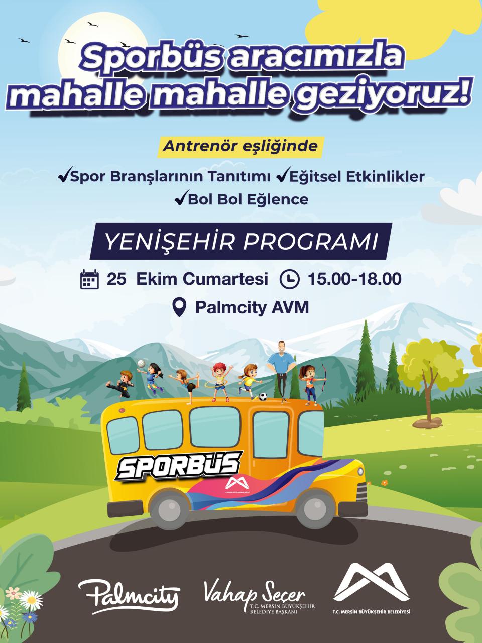 Sporbüs aracımızla mahalle mahalle geziyoruz!