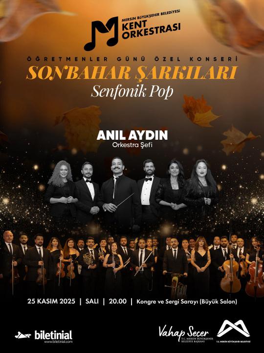 Öğretmenler Günü Özel Sonbahar Şarkıları Konseri'nde buluşalım! 