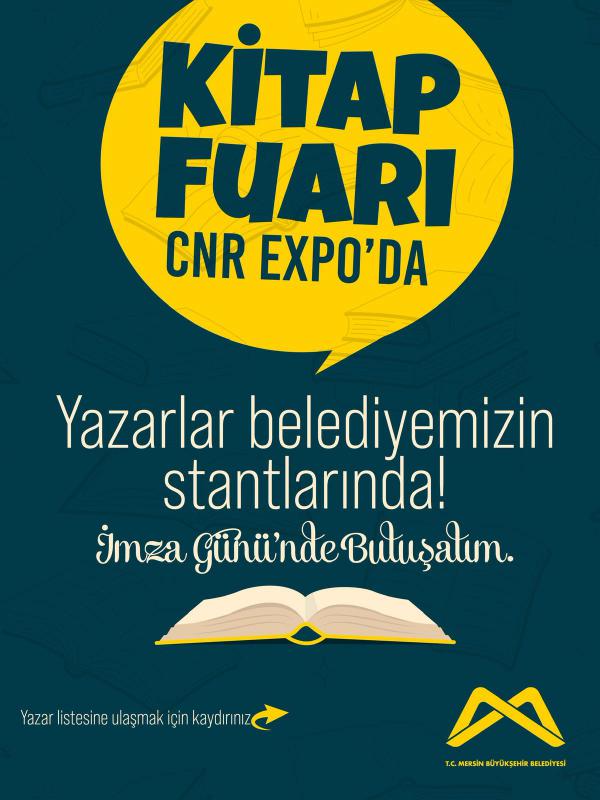 İmza gününde belediyemizin stantlarında yazarlar ile buluşalım!