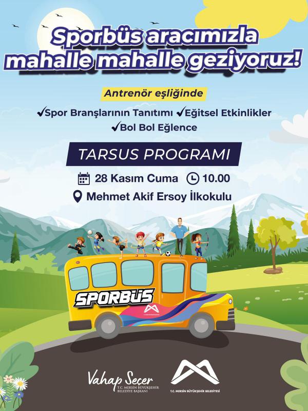 Sporbüs aracımızla mahalle mahalle geziyoruz!