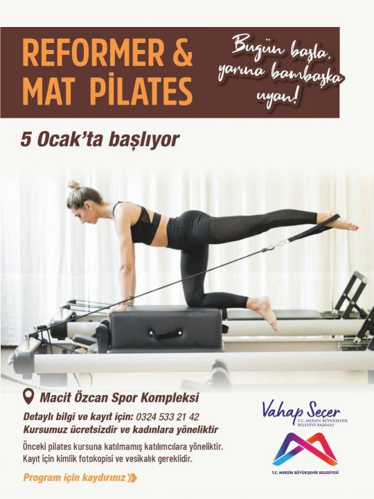 Performer & Mat Pilates 5 Ocak’ta başlıyor! 