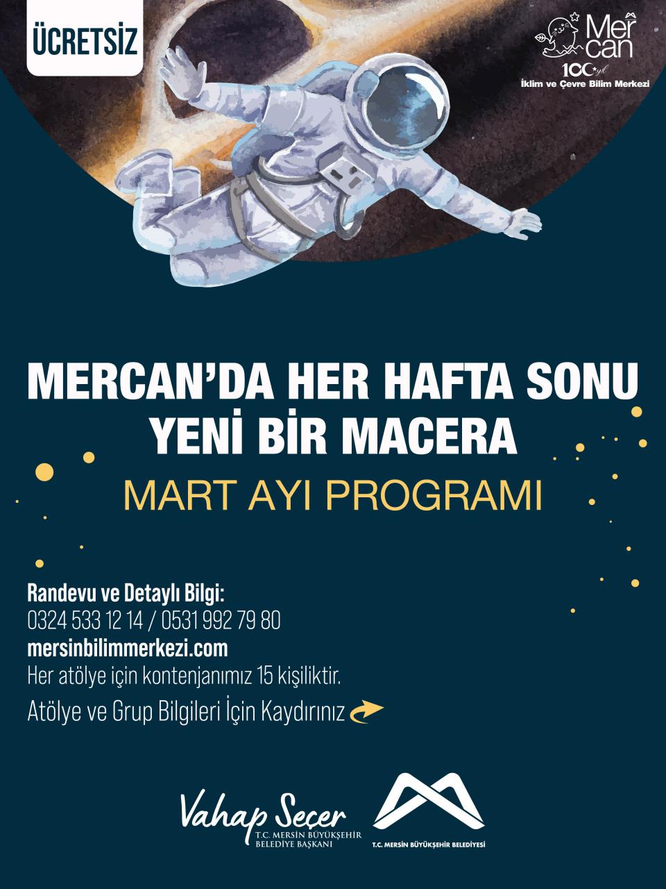 Mercan Mart Ayı Programı