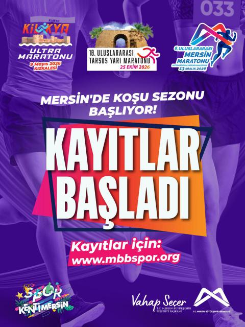 Mersin’de koşu sezonu başlıyor! 