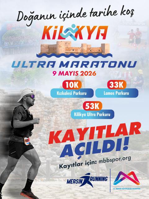 Kilikya Ultra Maratonu'nun kayıtları açıldı!