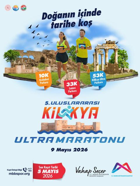 5. ⁠Uluslararası Kilikya Ultra Maratonu yaklaşıyor! 