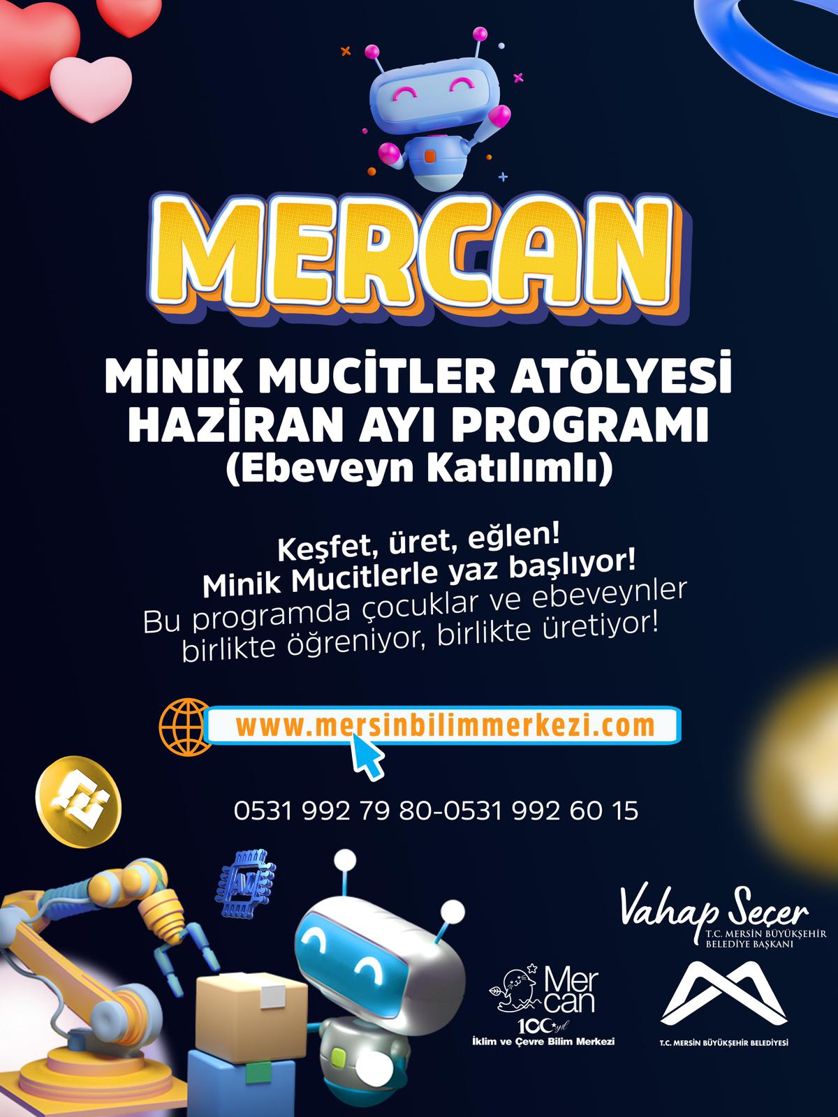 Minik Mucitler Atölyesi Haziran Ayı Programı