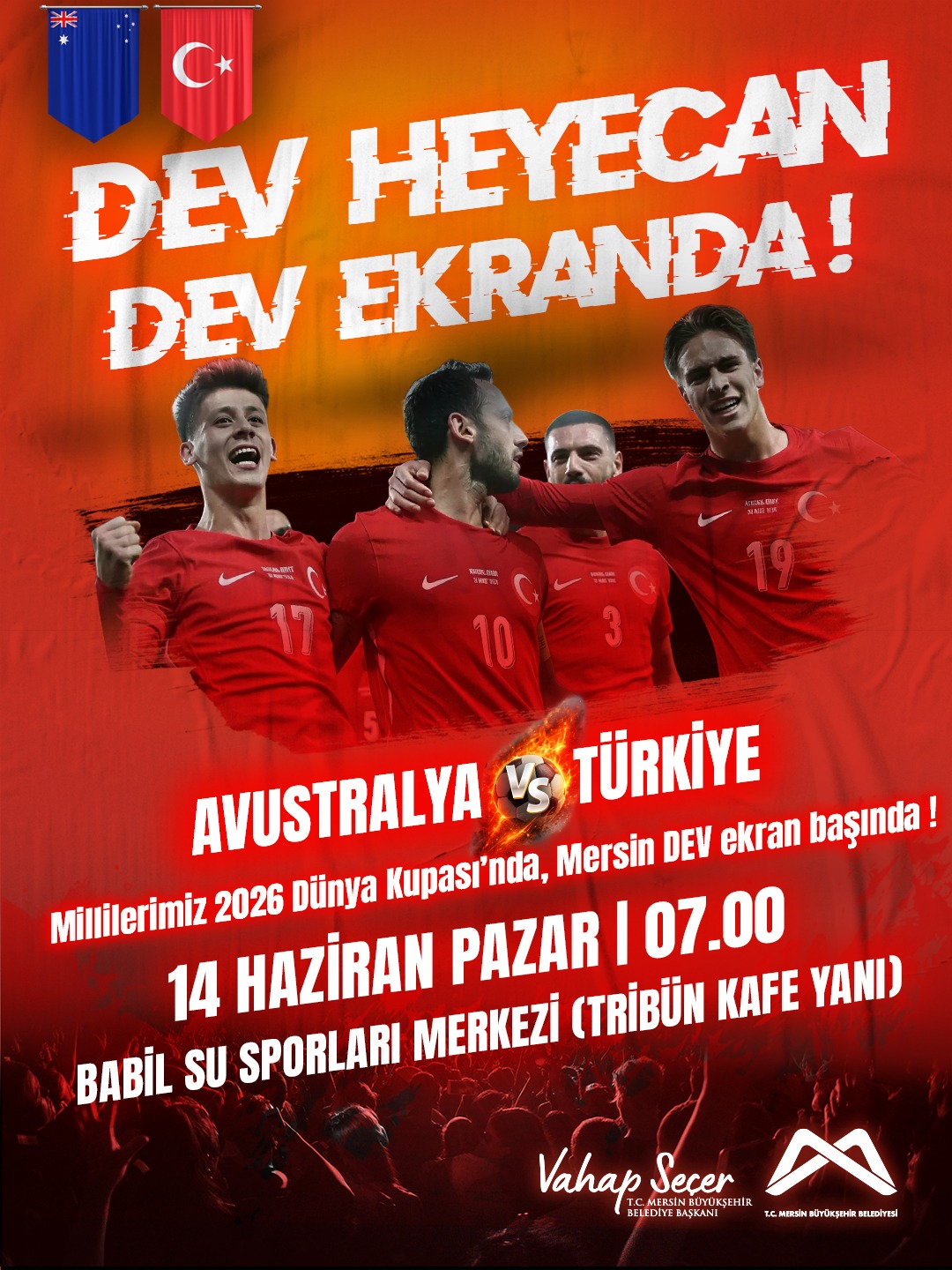 Dev heyecan, dev ekranda!