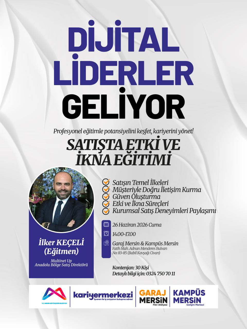 Profesyonel eğitimle potansiyelini keşfet, kariyerini yönet! 