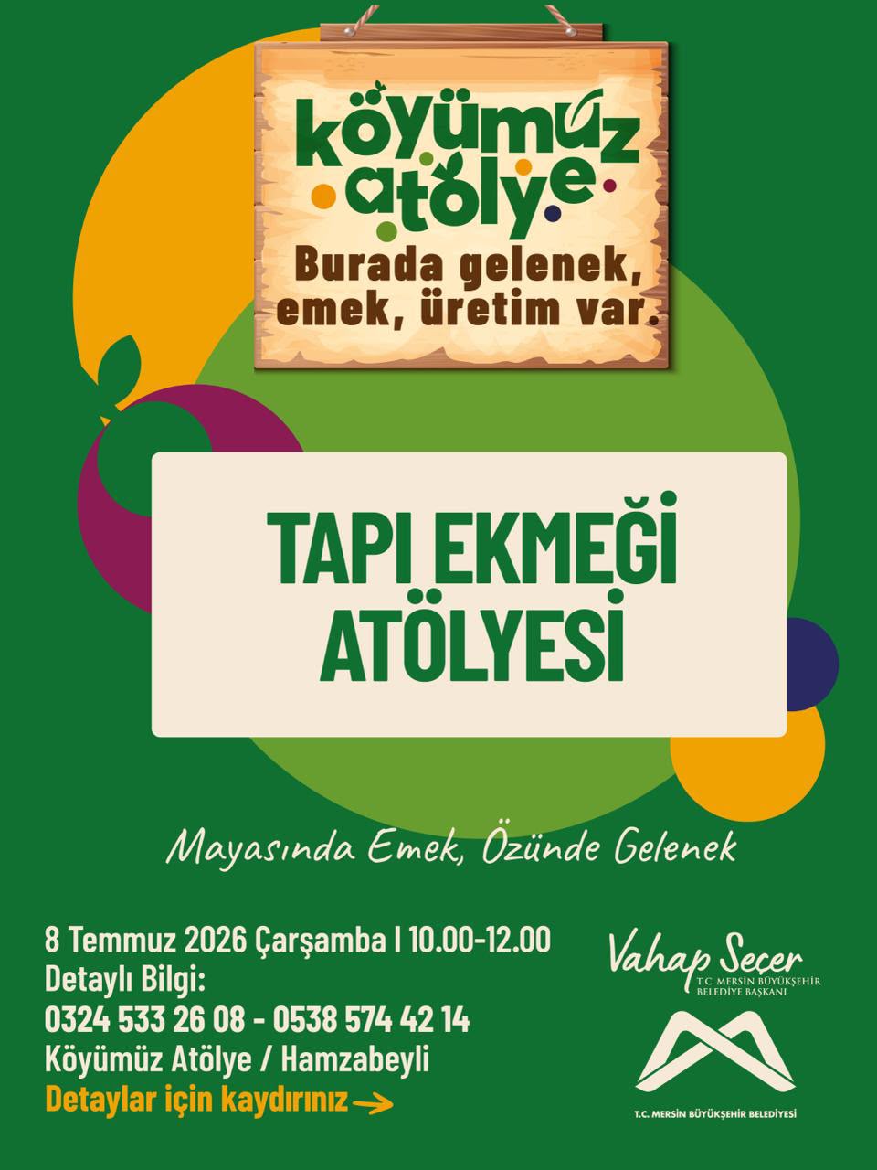 Tapı Ekmeği Atölyesi
