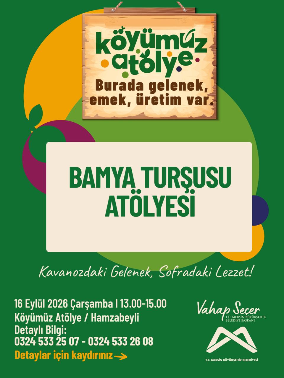 Bamya Turşusu Atölyesi